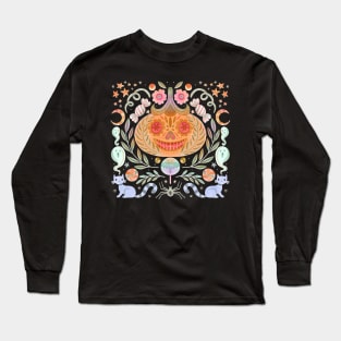 Sugarskull Pumpkin Long Sleeve T-Shirt